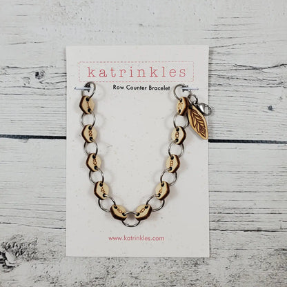Row Counter Bracelet by Katrinkles - Maine Yarn & Fiber Supply