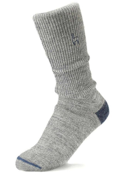 Smoke Alpaca Socks by Shupaca Alpaca