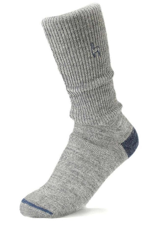 Smoke Alpaca Socks by Shupaca Alpaca