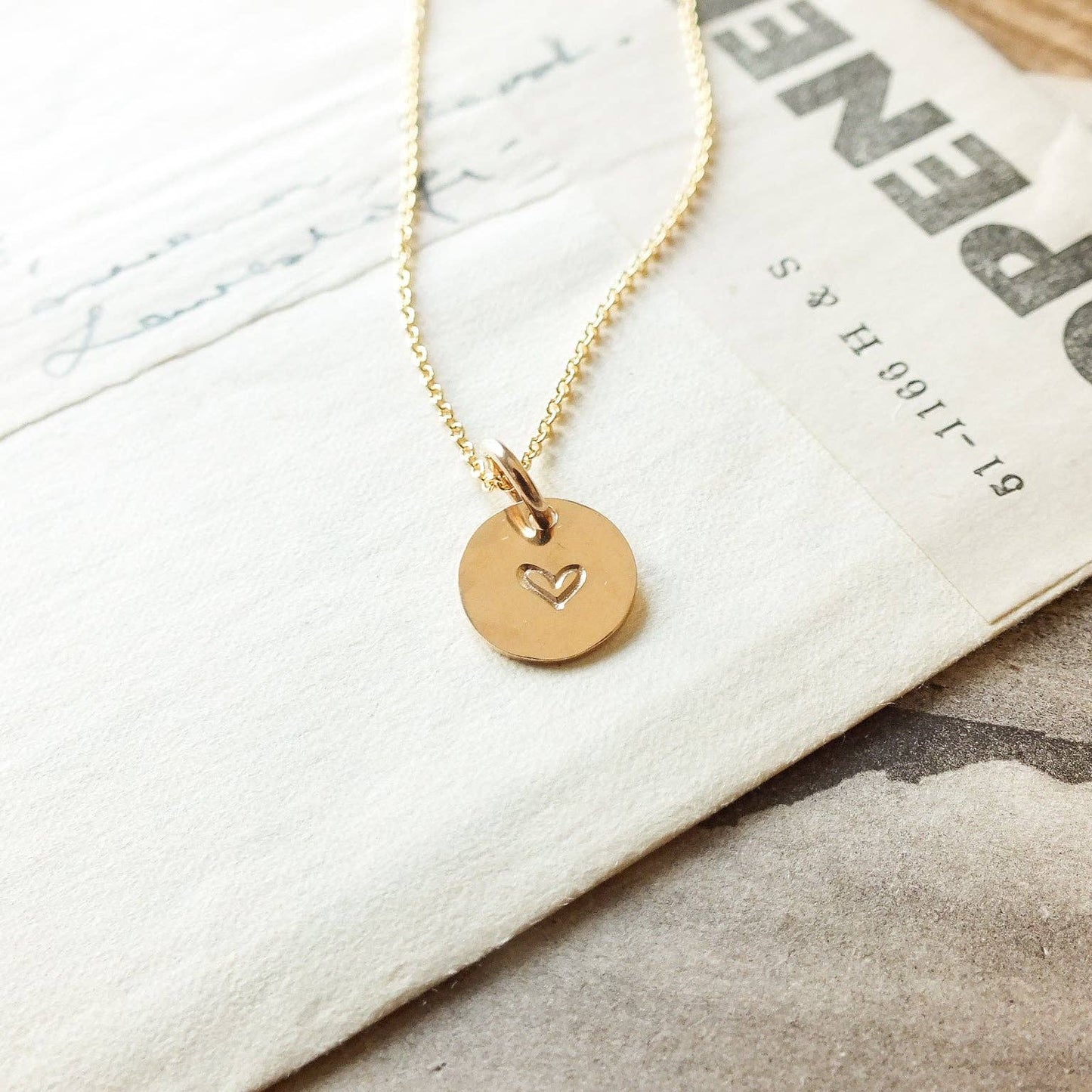 Heart Sterling Silver Necklace by Becoming Jewelry