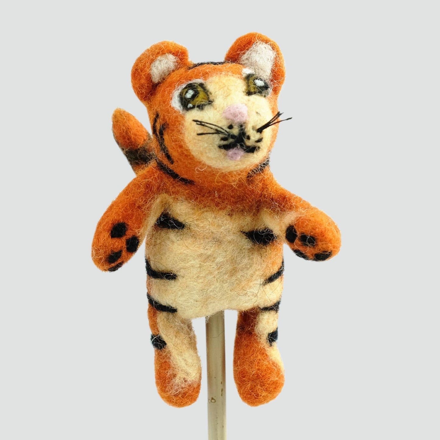 Jungle Jamboree Felt Finger Puppets by The Winding Road