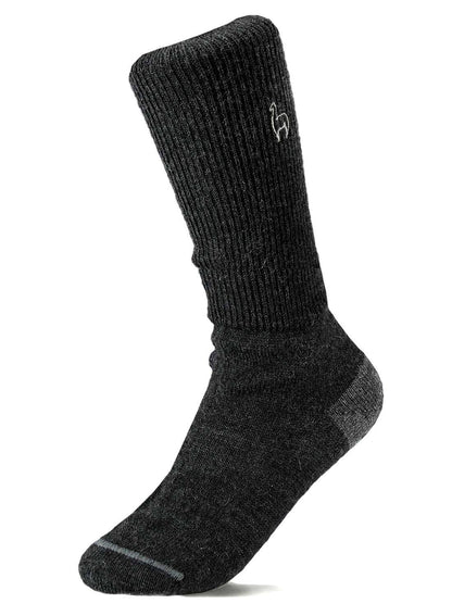 Business Black Alpaca Socks by Shupaca Alpaca