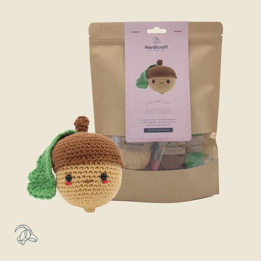 Acorn Crochet Kit from Hardicraft