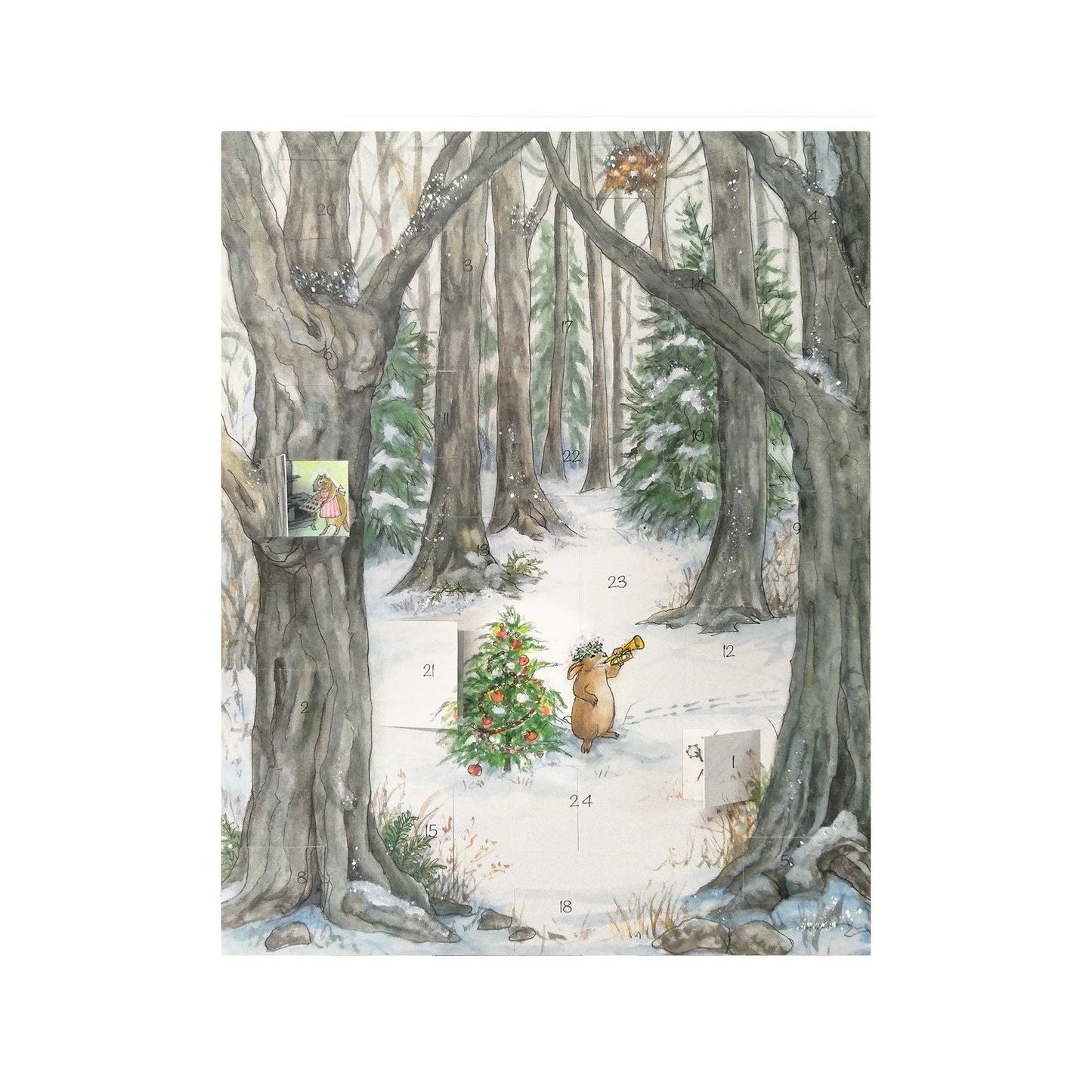 Forest - Advent Calendar by Woodfield Press