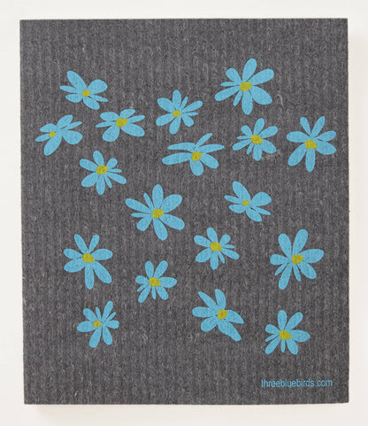 Perky Posies - Swedish Dishcloths by Three Blue Birds