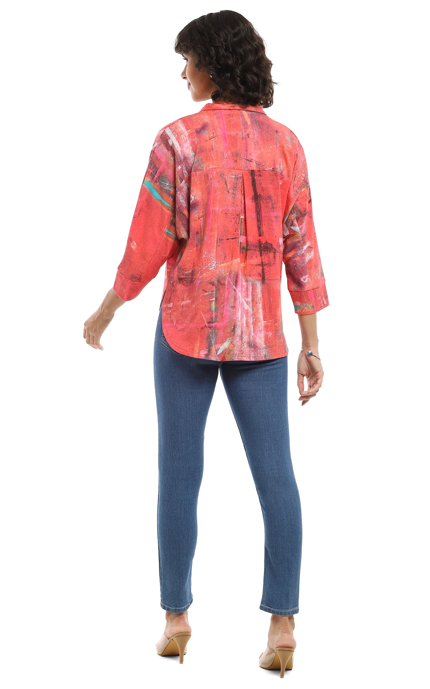 High-Lo Kelly Top by Parsley & Sage