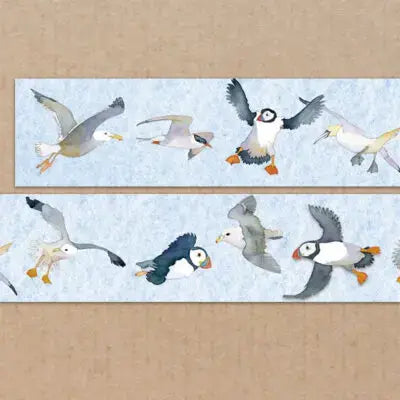 Seabirds 20mm Wide washi Tape 10 meters of tape from Emma Ball Ltd