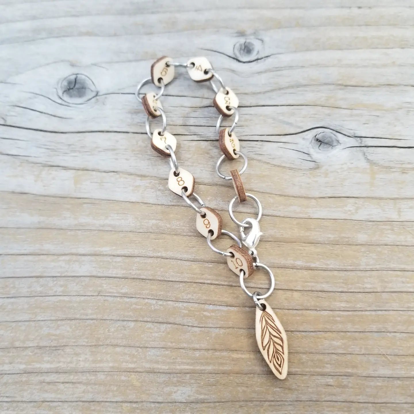 Row Counter Bracelet by Katrinkles - Maine Yarn & Fiber Supply