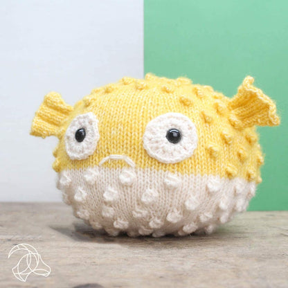 Bart Blowfish Knitting Kit from Hardicraft