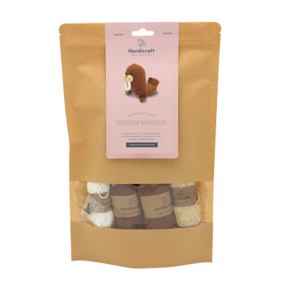 Willem Walrus Crochet Kit from Hardicraft