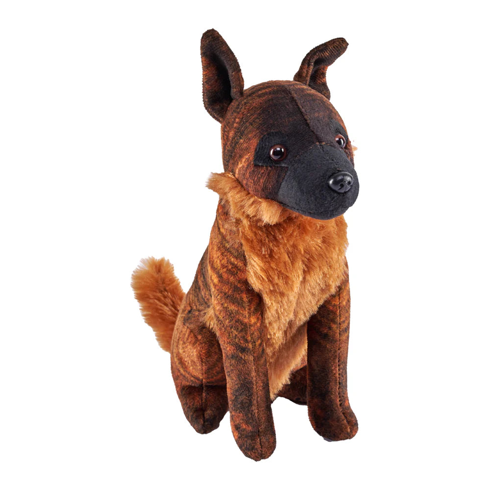 Rescue Malinois Stuffed Animal with Sound 5.5" from Wild Republic - Maine Yarn & Fiber Supply