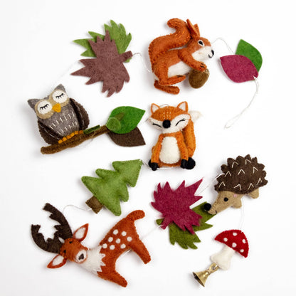 Forest Animals Garland by The Winding Road
