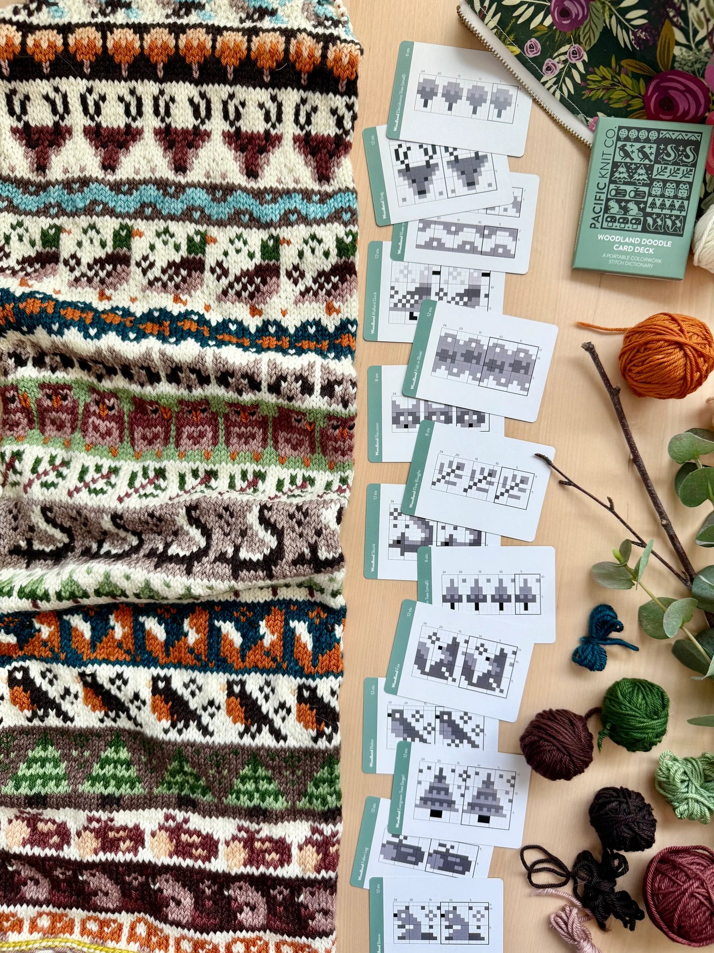 Woodland Doodle Card Expansion Deck by Pacific Knit Co.