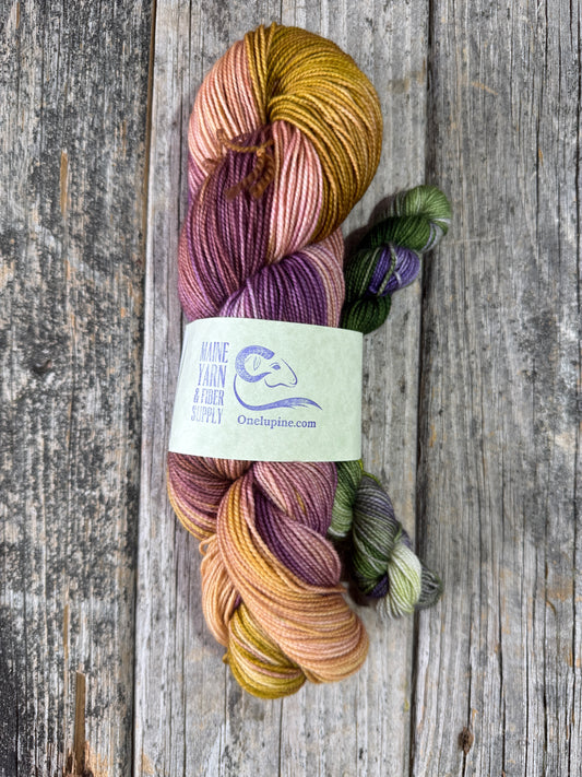 Pemaquid: Anjou + Mabels - Riff Shawl Kit