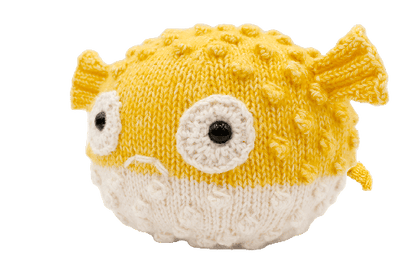 Bart Blowfish Knitting Kit from Hardicraft
