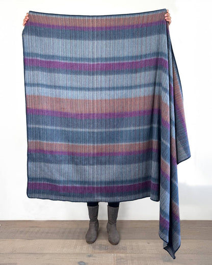 Alpaca Throw in Patchwork from Shupaca Alpaca
