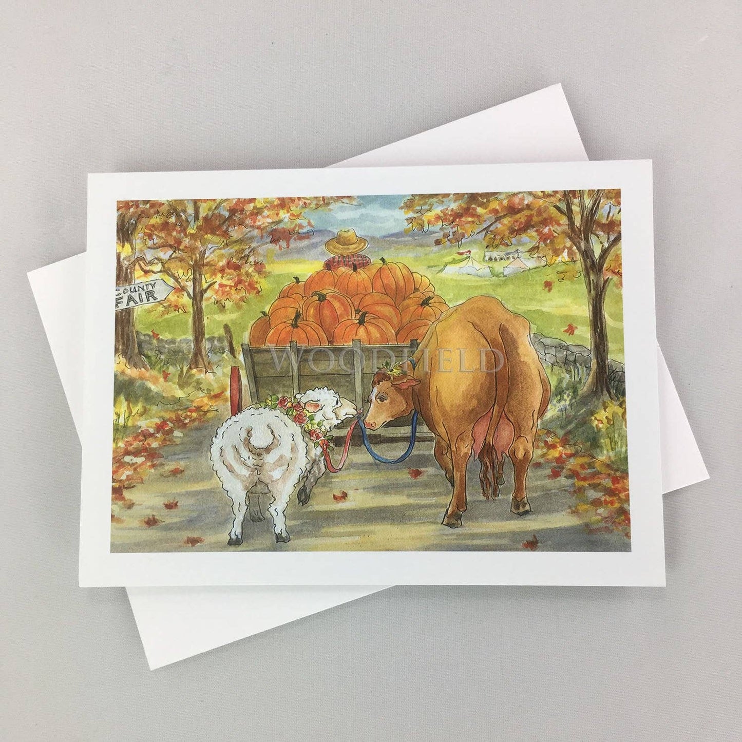 Going to the Fair - Greeting Card by Woodfield Press