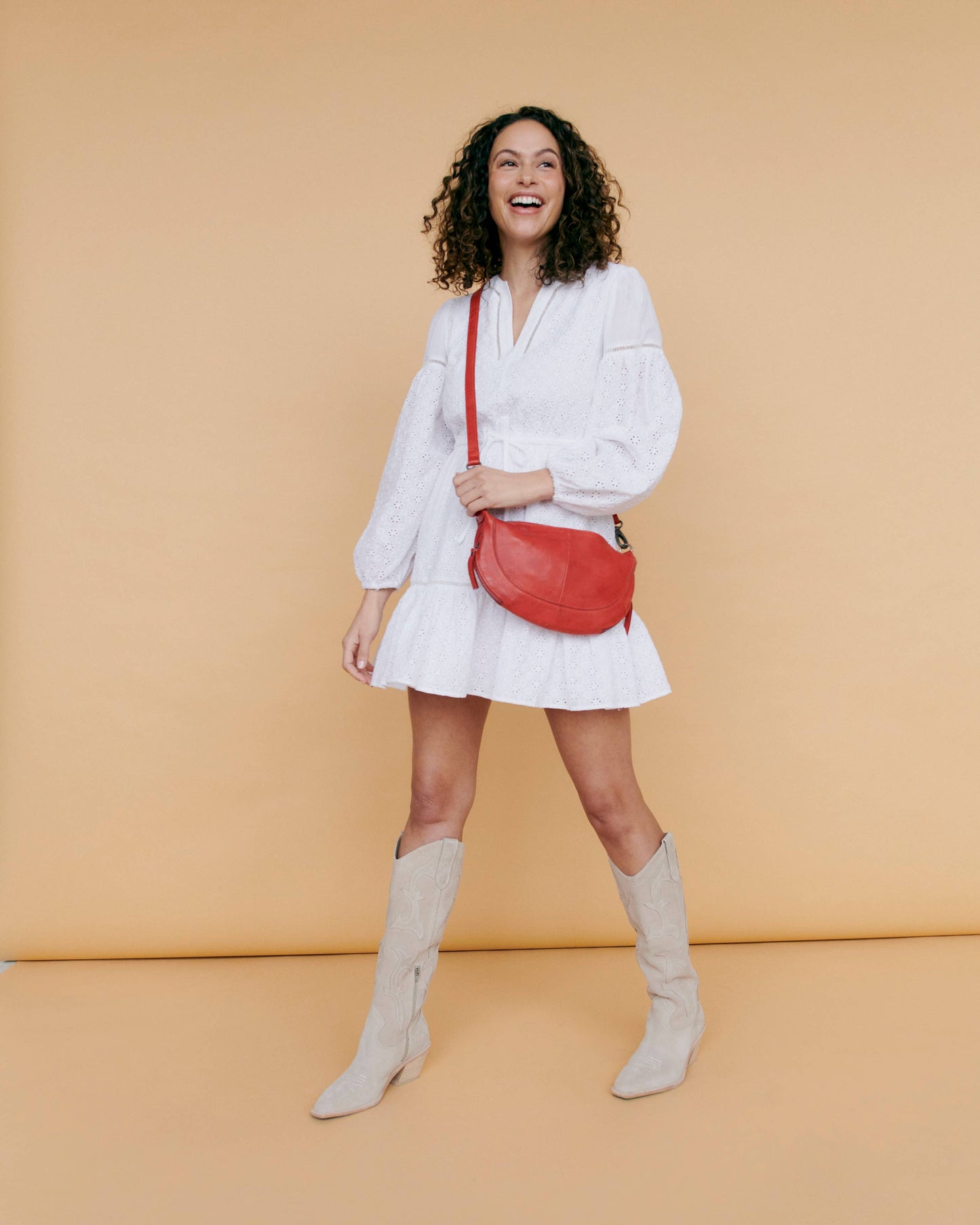 Crosby Handcrafted Leather Sling/Crossbody Bag by Latico Leathers - Maine Yarn & Fiber Supply