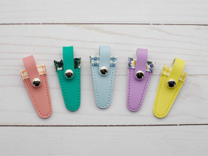 Colorful Scissors & Sheaths from Fox & Pine Stitches