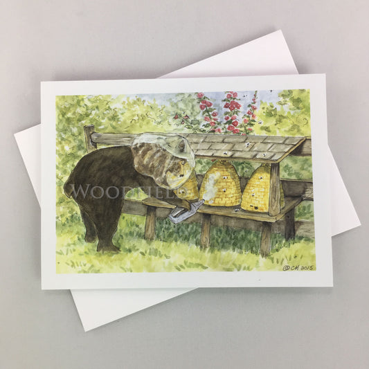 Beekeeping - Greeting Card by Woodfield Press