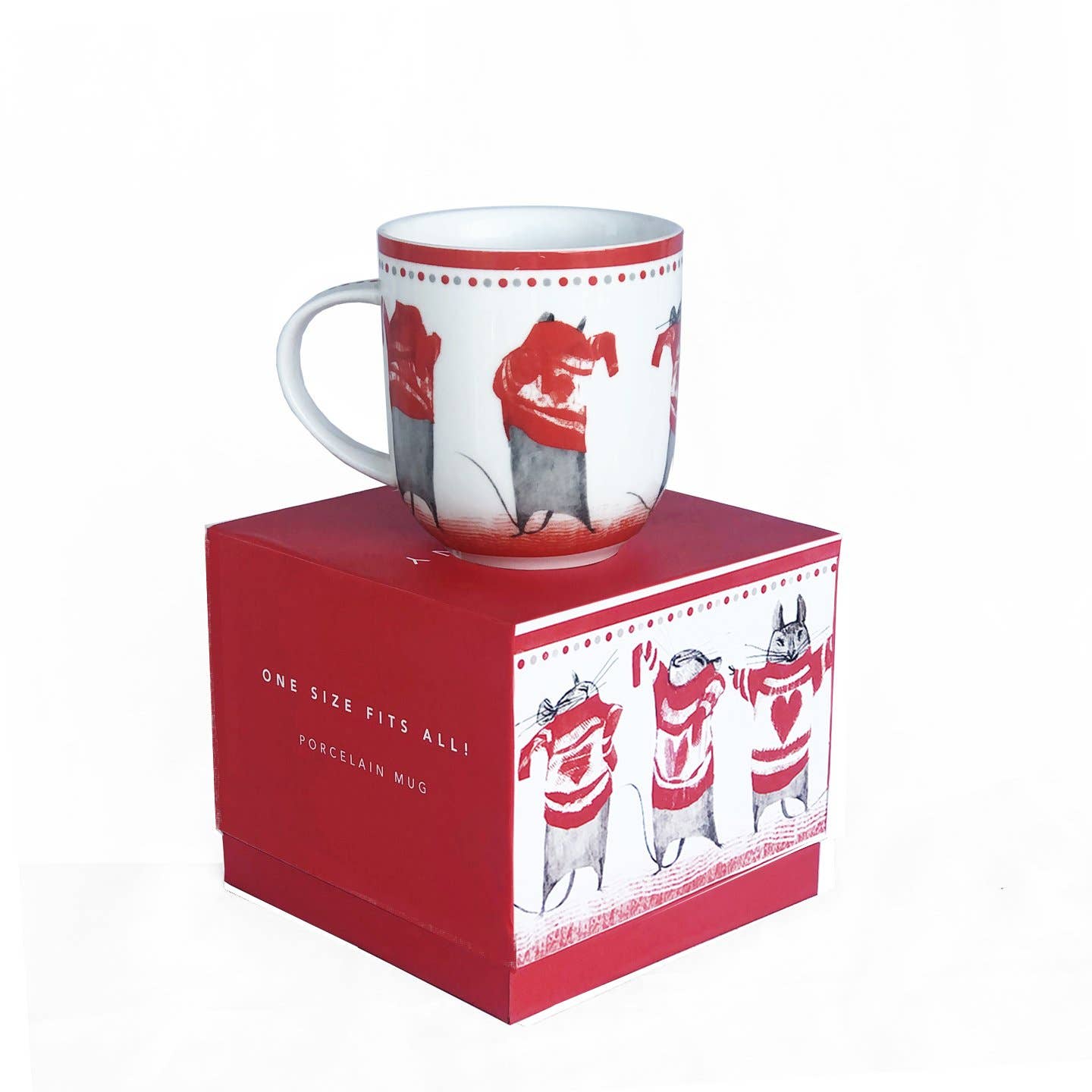 One Size Fits All Mug by Artiphany