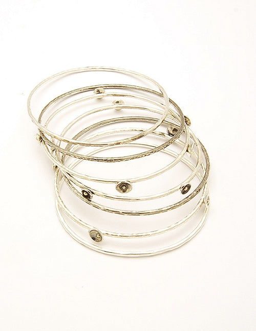 Sterling Silver Bangles by Tamara Kelly Designs