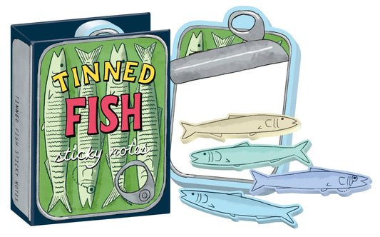 Tinned Fish Sticky Notes from The Unemployed Philosophers Guild