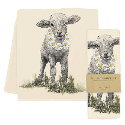 Daisy the Lamb Tea Towel from Eric and Christopher