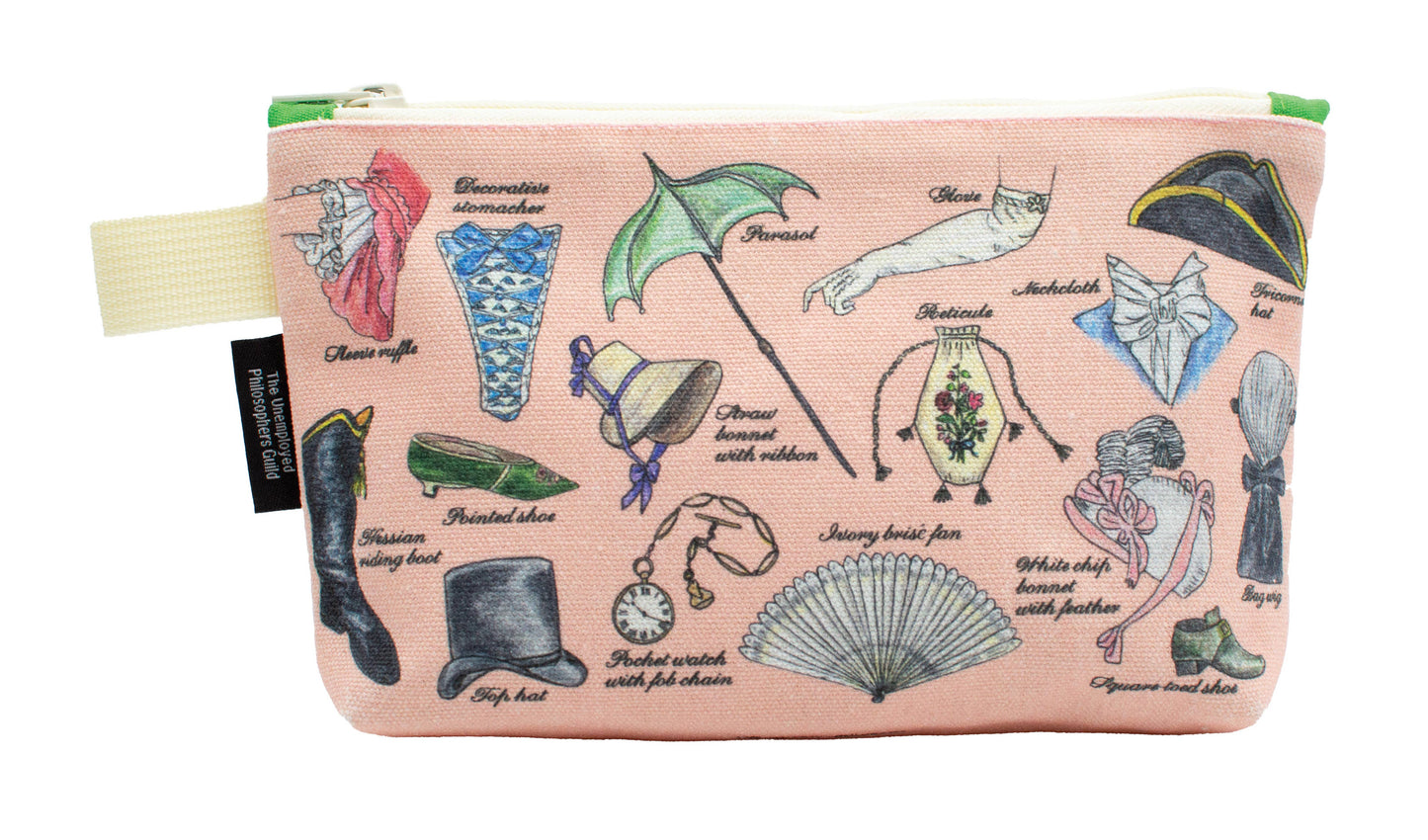 Georgian Fashion Zipper Bag from Unemployed Philosophers Guild
