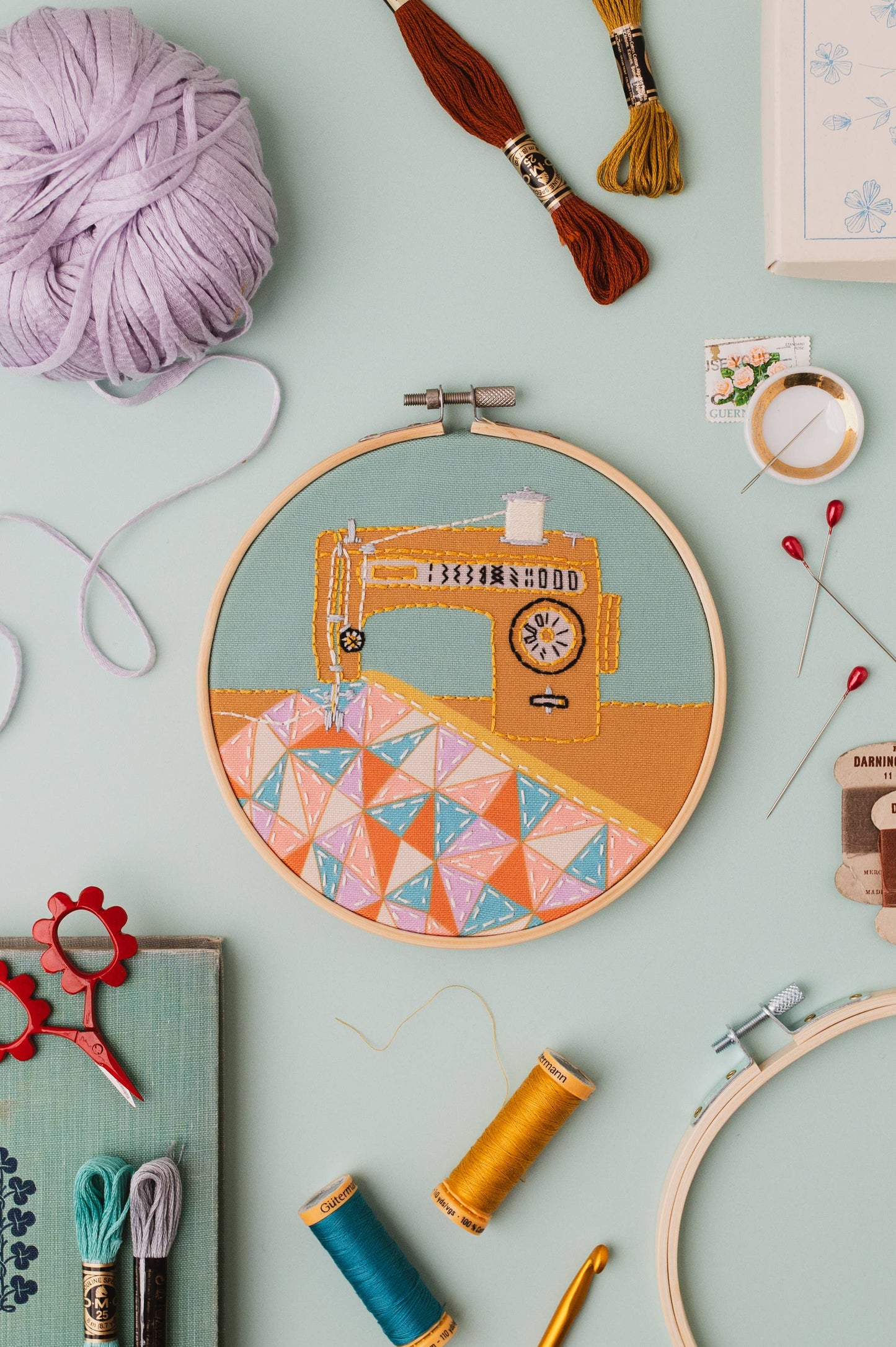 Quilt Embroidery Kit by Rikrack