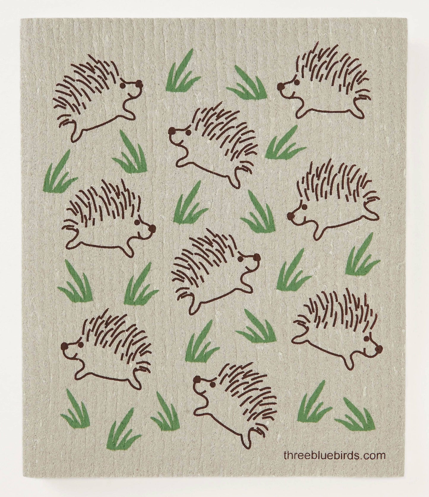 Handy Hedgehogs - Swedish Dishcloths by Three Blue Birds