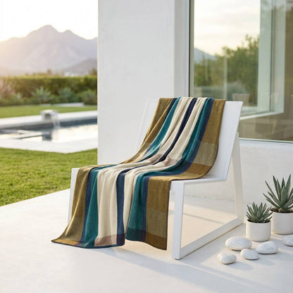 Alpaca Throw in Sandbar from Shupaca Alpaca