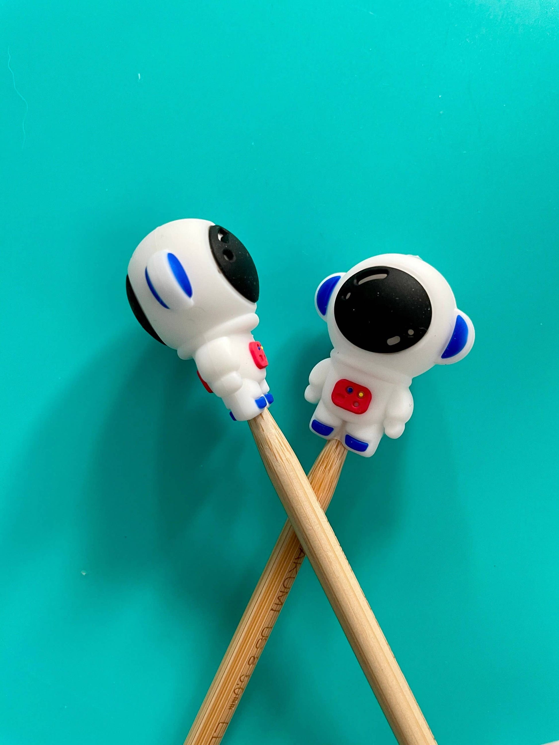Astronaut Outer Space Stitch Stoppers from Comma Craft Co - Maine Yarn & Fiber Supply