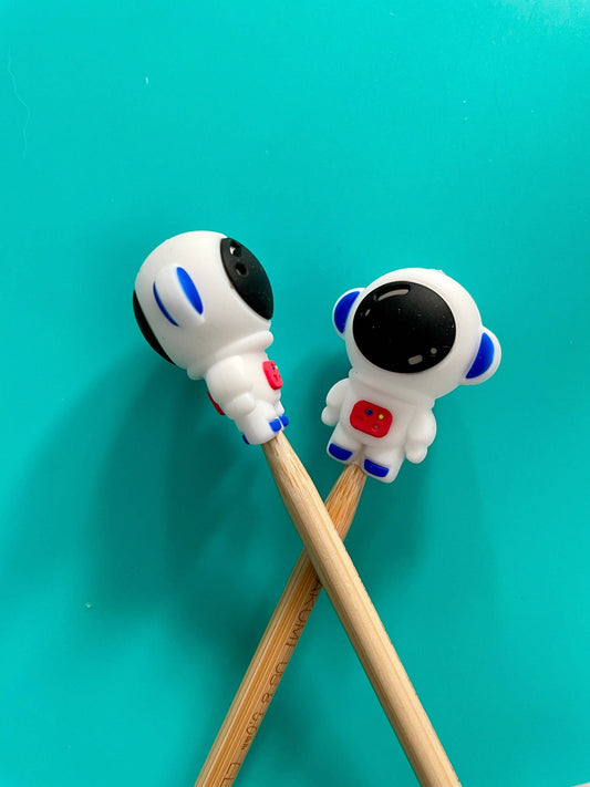 Astronaut Outer Space Stitch Stoppers from Comma Craft Co - Maine Yarn & Fiber Supply