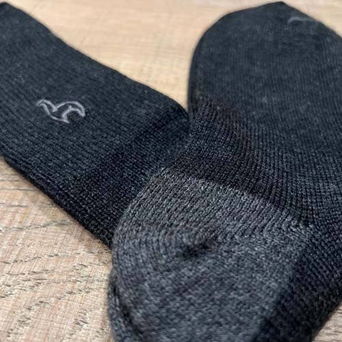Business Black Alpaca Socks by Shupaca Alpaca
