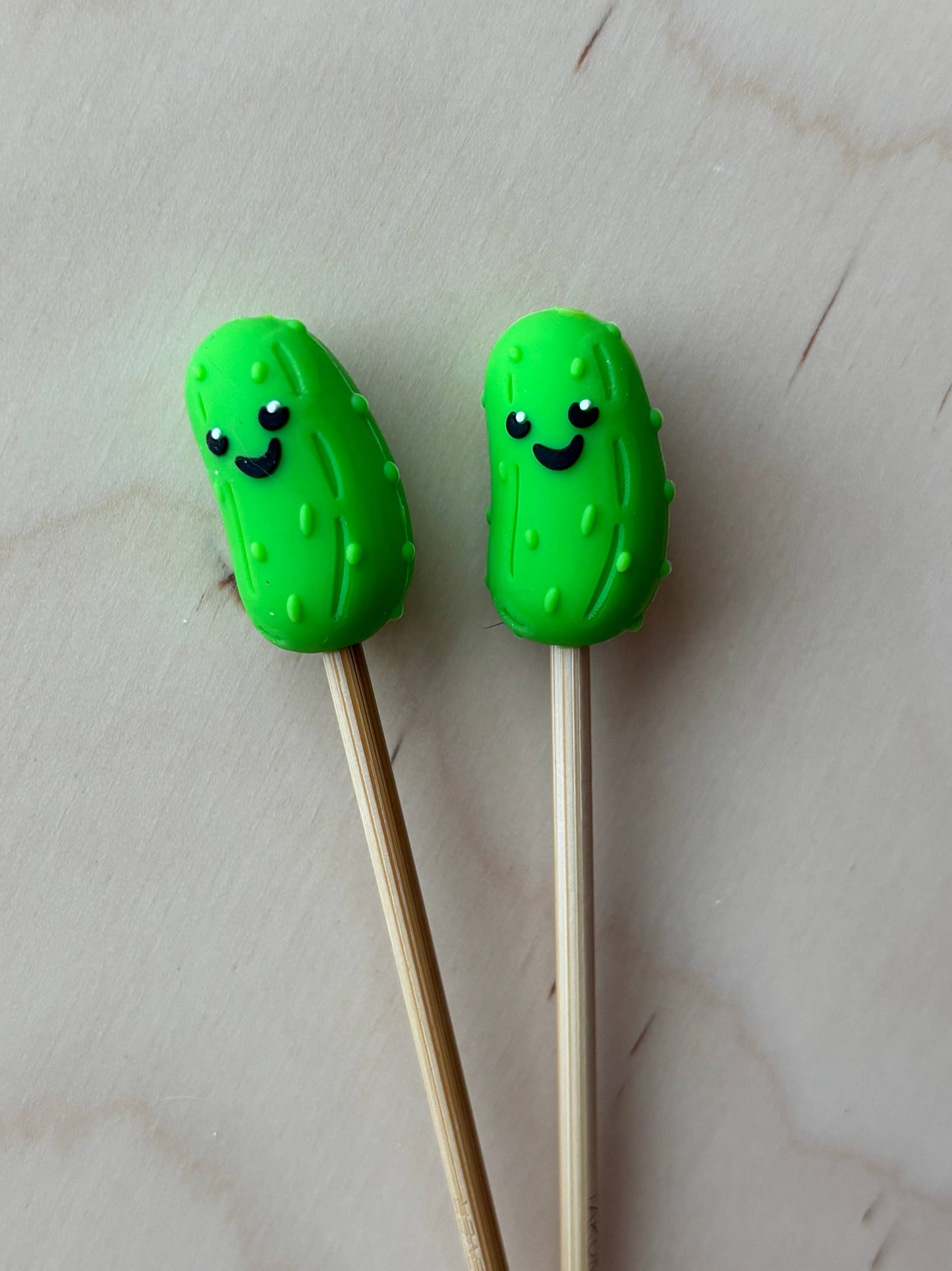 In a Pickle Stitch Stoppers from Comma Craft Co - Maine Yarn & Fiber Supply