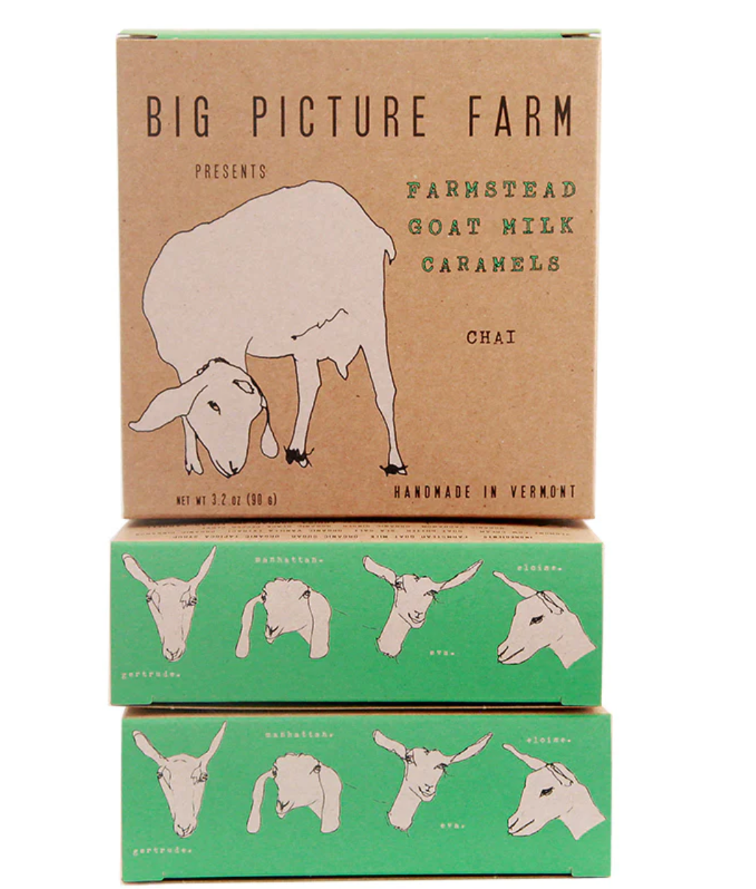 Goat Milk Caramels Farm Box from Big Picture Farm - Maine Yarn & Fiber Supply