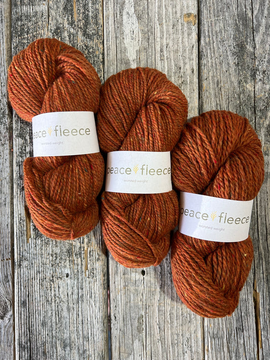 Peace Fleece Worsted: Glasnost Gold - Maine Yarn & Fiber Supply
