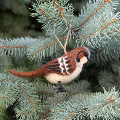 Felt Bird Ornaments from The Winding Road
