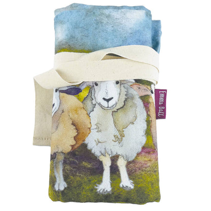 Felted Sheep Needle Wrap from Emma Ball Ltd