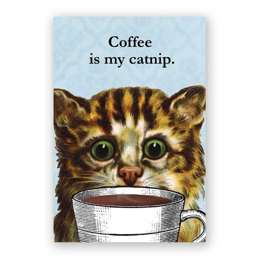 Coffee is my Catnip Magnet by The Mincing Mockingbird