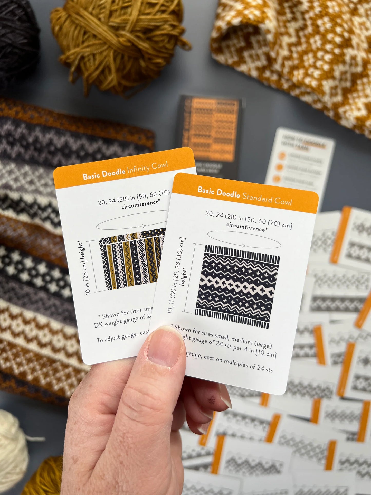 Basic Doodle Card Deck by Pacific Knit Co.