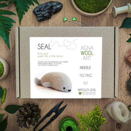 Seal Needle Felting Kit from Benzie Design