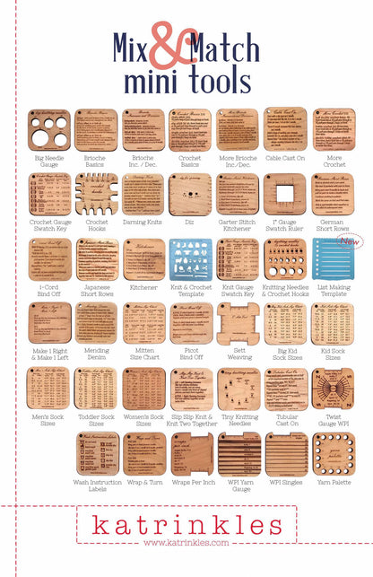 Wash Instruction Labels (Mix and Match Mini Tools) by Katrinkles