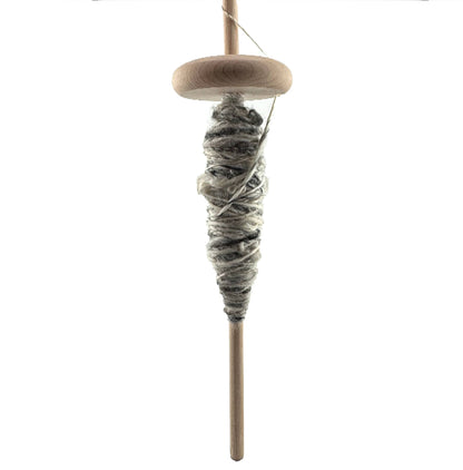 Handmade Wooden Drop Spindle with Hook by Art by Erica H & Rebel Stitchers