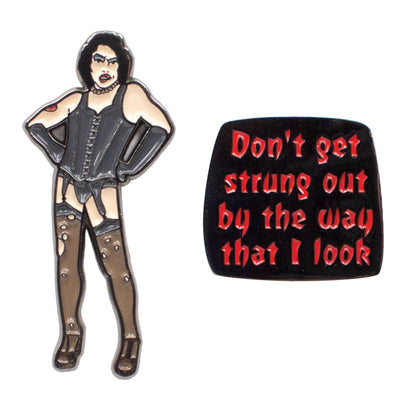 Rocky Horror Frank n Furter Pin Set from Unemployed Philosophers Guild