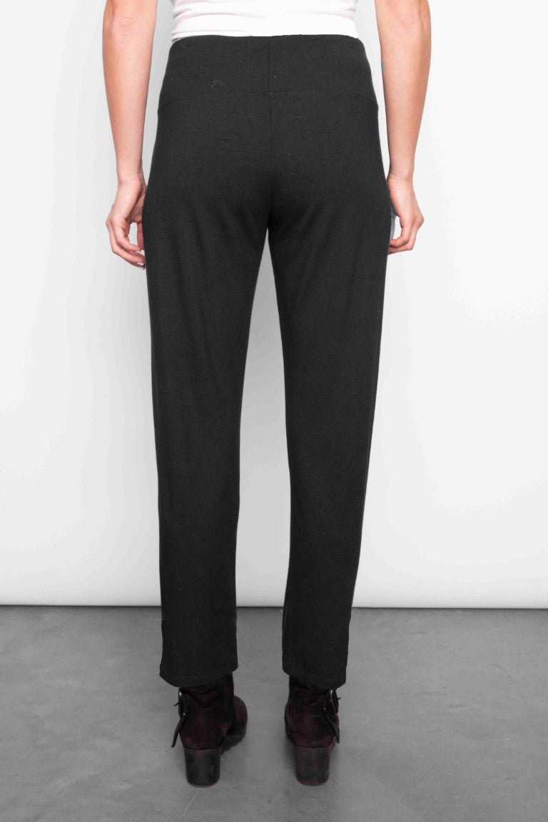 Core Travel Straight Pant in Black by Habitat Clothing