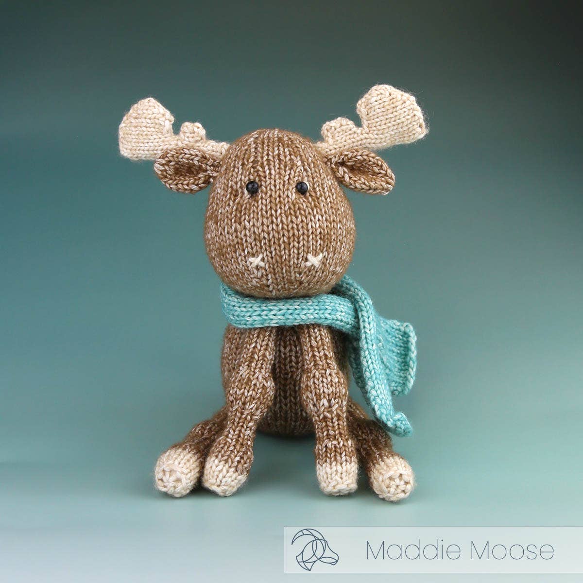 Maddie Moose Knitting Kit from Hardicraft