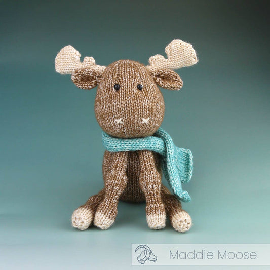 Maddie Moose Knitting Kit from Hardicraft