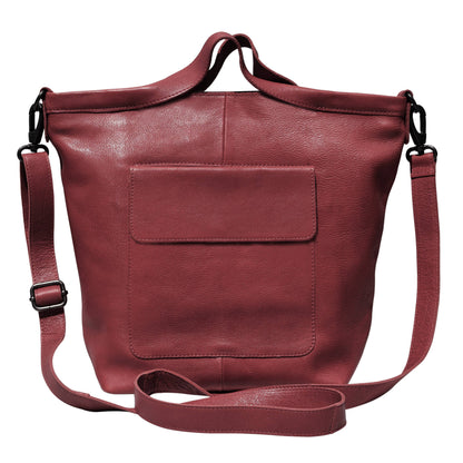 Bianca Handcrafted Leather Tote/Crossbody Bag by Latico Leathers - Maine Yarn & Fiber Supply